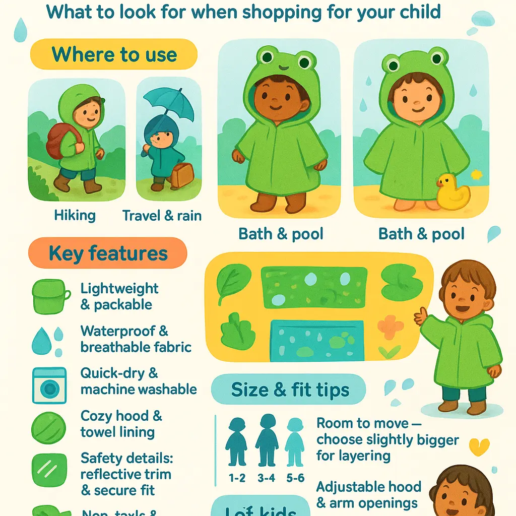 {'keyword': 'frog poncho', 'best_position': 38, 'best_position_url': 'https://www.my-poncho.com/towel-poncho/frog-poncho/', 'keyword_country': 'US', 'keyword_language': ['en'], 'is_branded': False} - Children