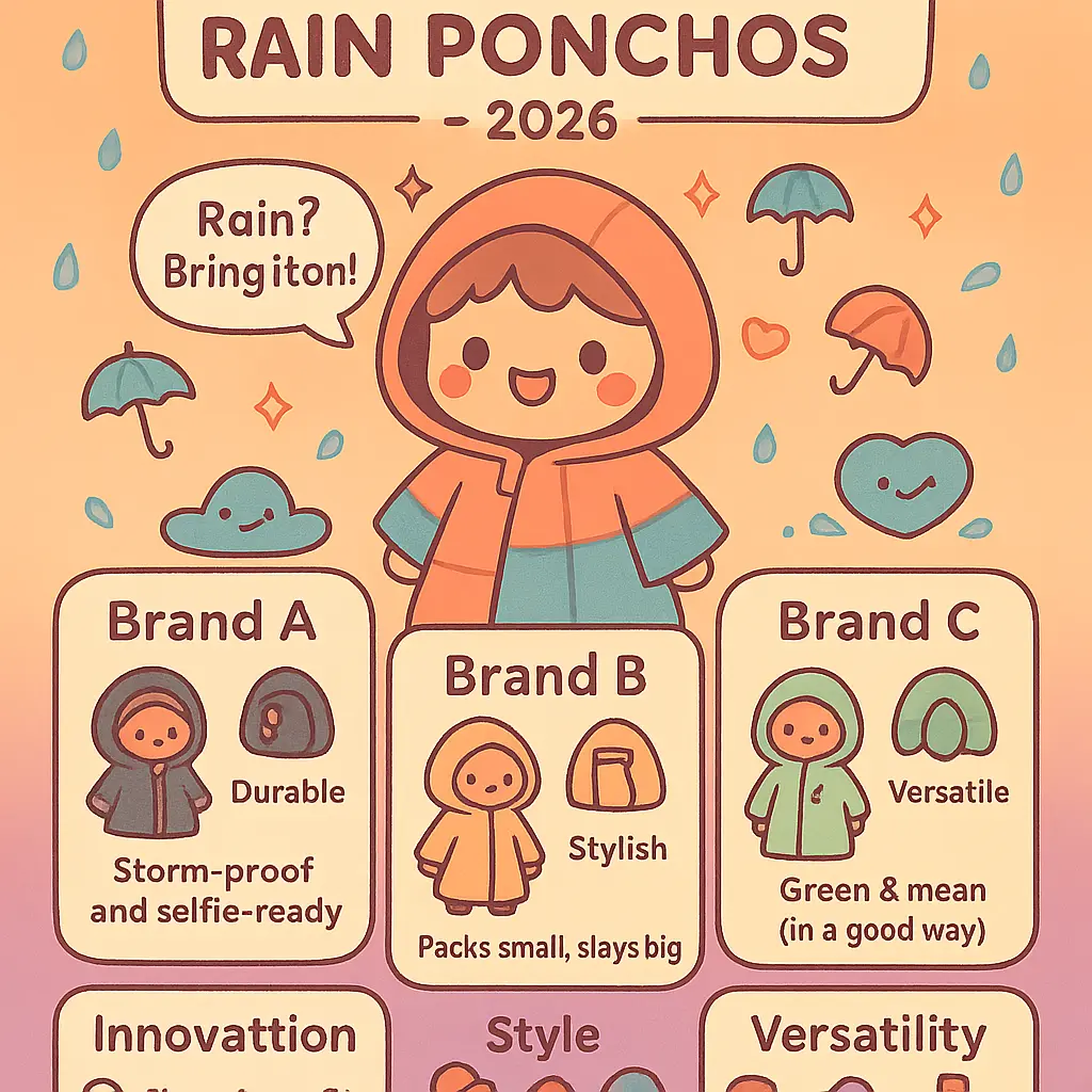 hooded rain poncho - Fashion