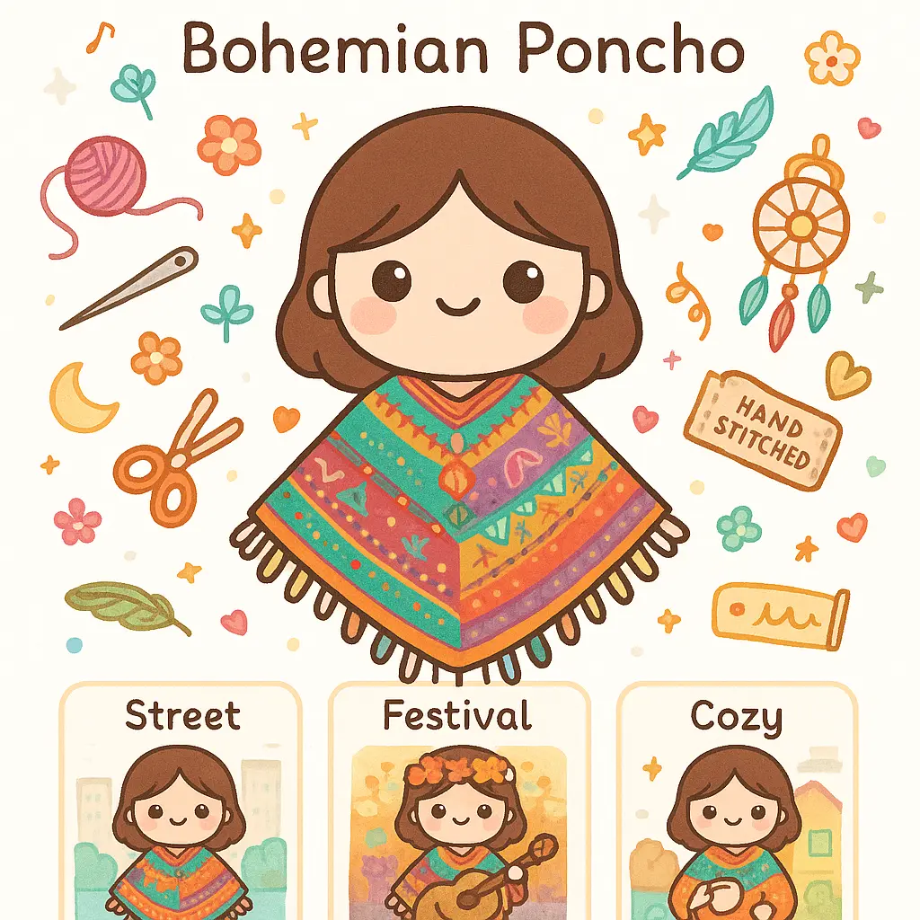 {'keyword': 'bohemian poncho', 'best_position': 45, 'best_position_url': 'https://www.my-poncho.com/womens-poncho/bohemian-poncho/', 'keyword_country': 'US', 'keyword_language': ['en'], 'is_branded': False} - Handmade