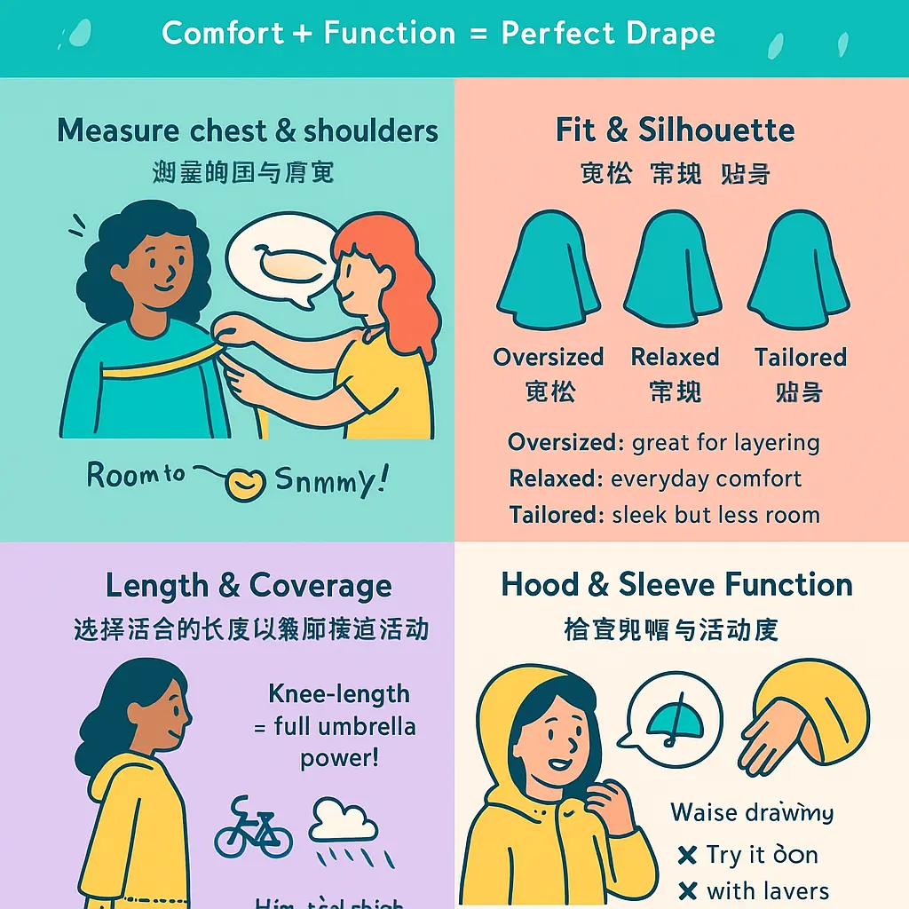 {'keyword': 'womens rain cape', 'best_position': 42, 'best_position_url': 'https://www.my-poncho.com/rain-poncho/womens-rain-cape/', 'keyword_country': 'US', 'keyword_language': ['en'], 'is_branded': False} - 防水雨披